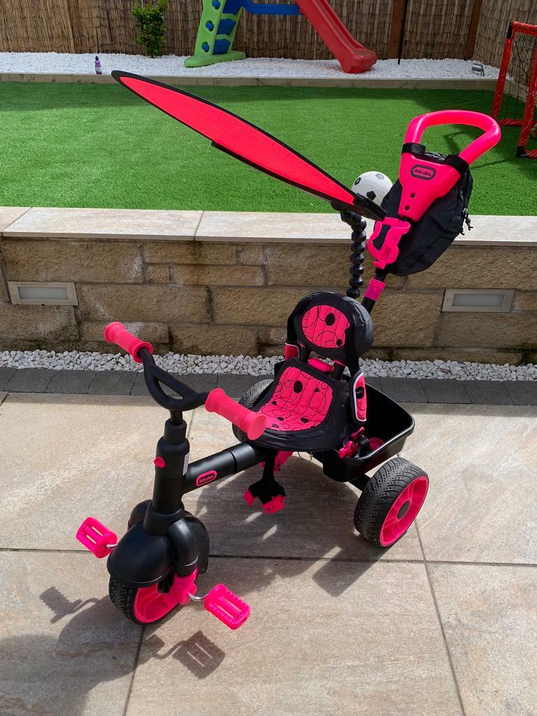 little tikes neon pink trike